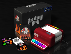 Accordion Hero packaging